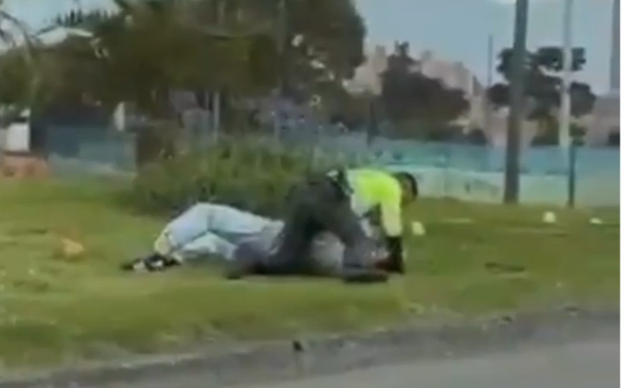 Intentó evadir retén policial y terminó capturado en el Salitre, Bogotá&nbsp;