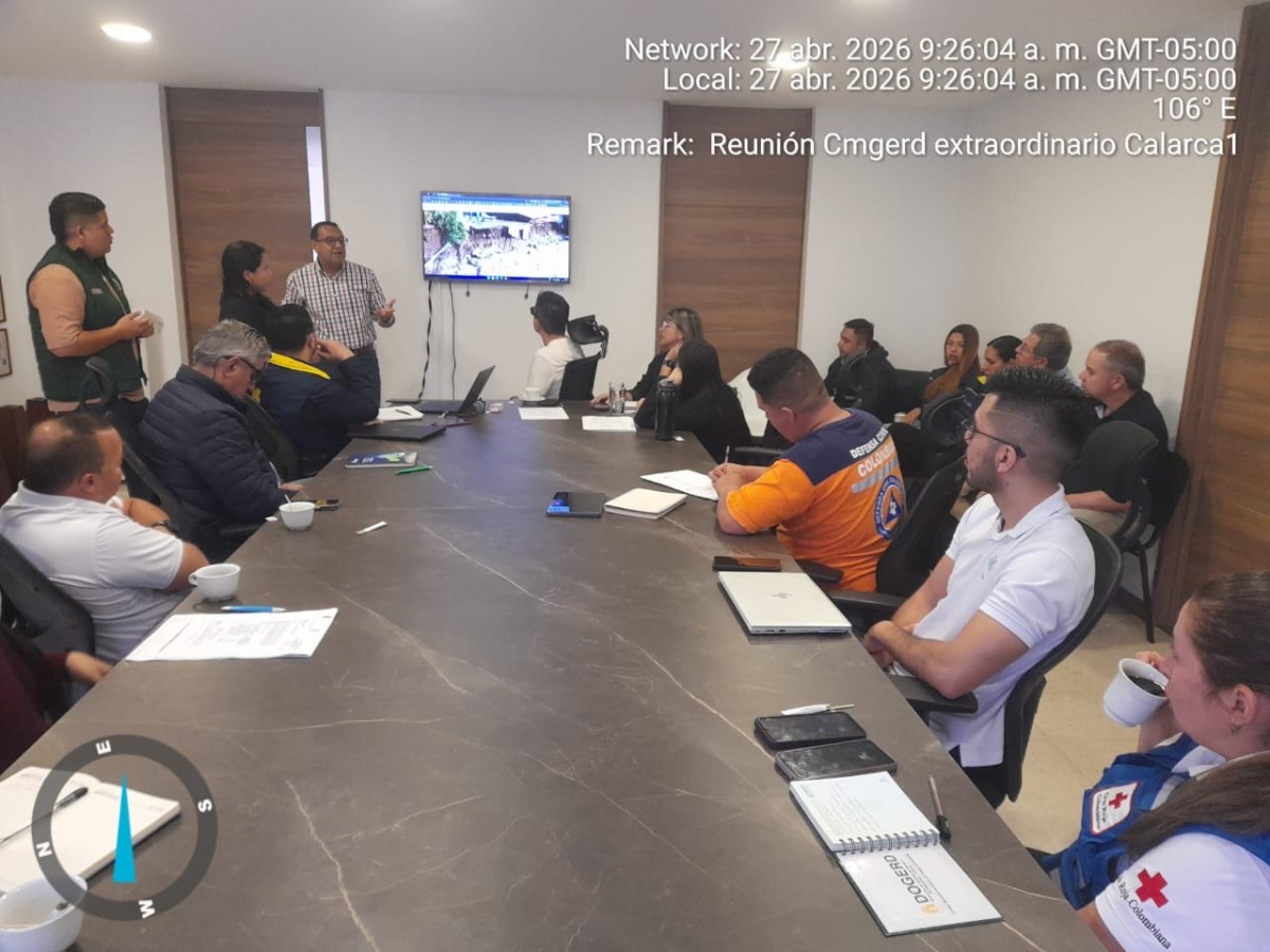 UDEGERD LIDERA ACOMPAÑAMIENTO TÉCNICO EN CONSEJO MUNICIPAL DE GESTIÓN DEL RIESGO