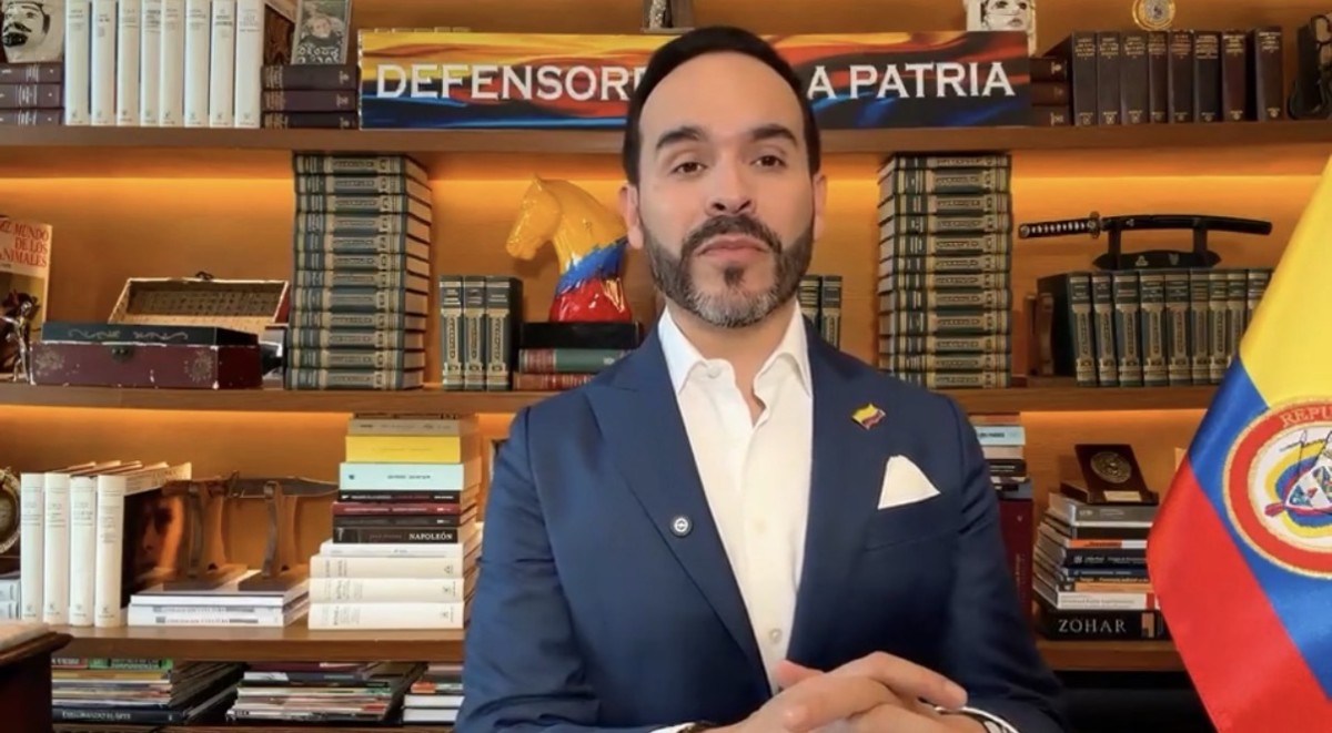 “Pronto cesará la horrible noche”: Abelardo de la Espriella presentó su primera alocución y aseguró que recibirá un país con graves problemas