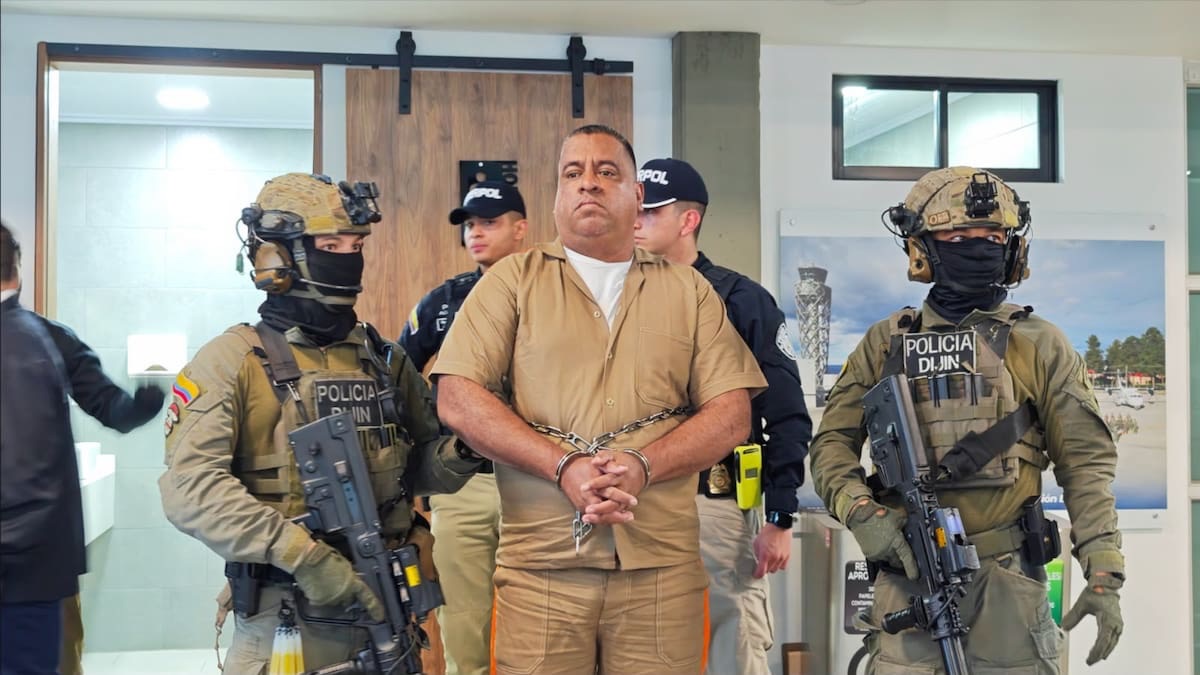 Alias ‘Araña’ buscaría negociar con la justicia de Estados Unidos tras su extradición