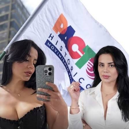 Senador abelardista señala a Alejandra Omaña por su pasado y ella responde: “No tengo pena de haber sido Amaranta Hank”