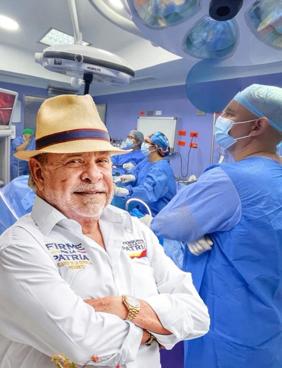 “La cirugía culminó satisfactoriamente”: De La Espriella informa sobre la salud de su padre
