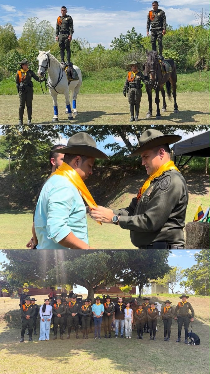 Reconocen el compromiso del Gobierno del Quindío con los Carabineros y la ruralidad del departamento